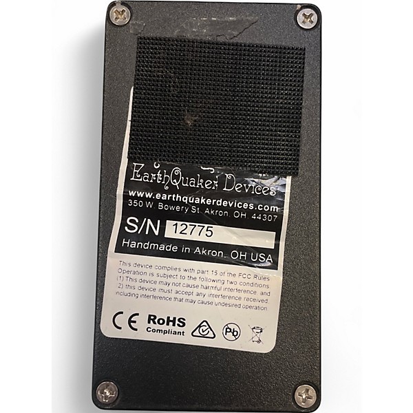 Used EarthQuaker Devices Afterneath Reverb Effect Pedal