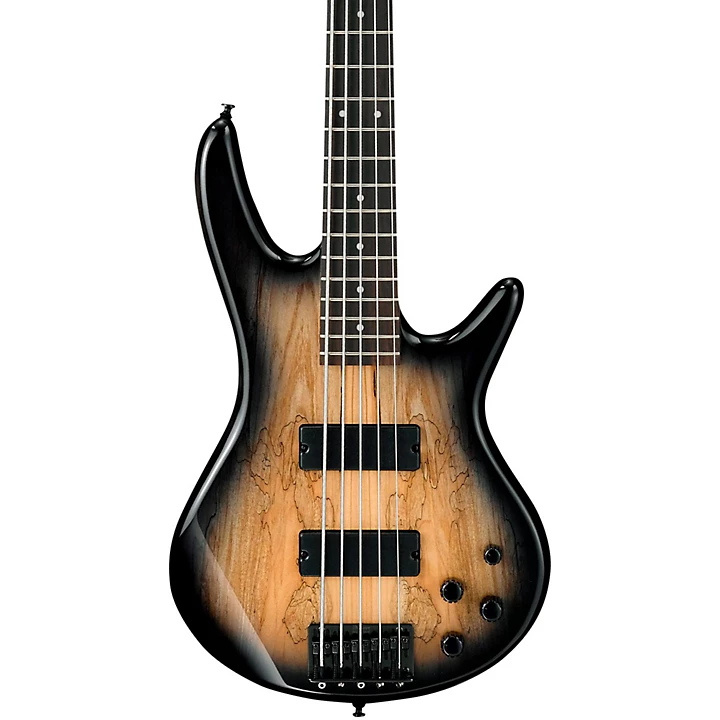 Ibanez GSR205SM 5 String Electric Bass Guitar Natural Gray Burst