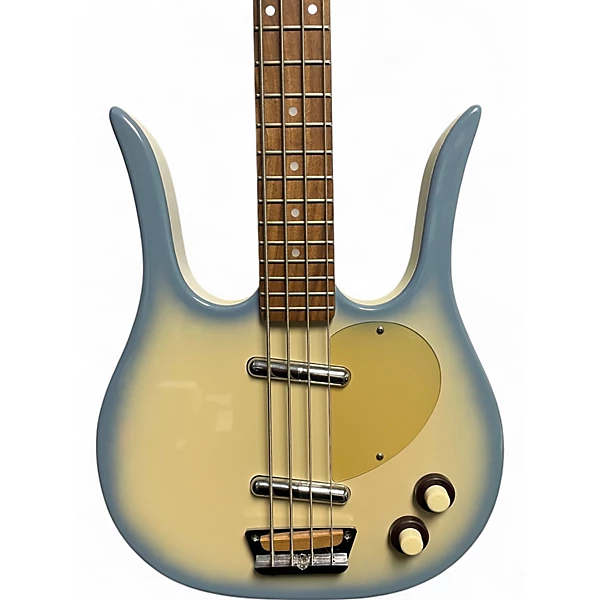 Used Danelectro 58 LONGHORN BLUE BURST Electric Bass Guitar