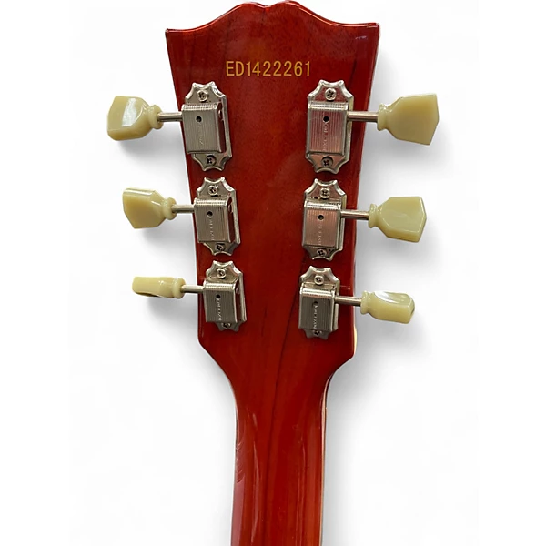 Used Edwards E LP 98 LTS Lemonburst Solid Body Electric Guitar