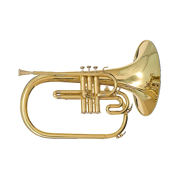 BM 400 Series Marching Bb French Horn Silver