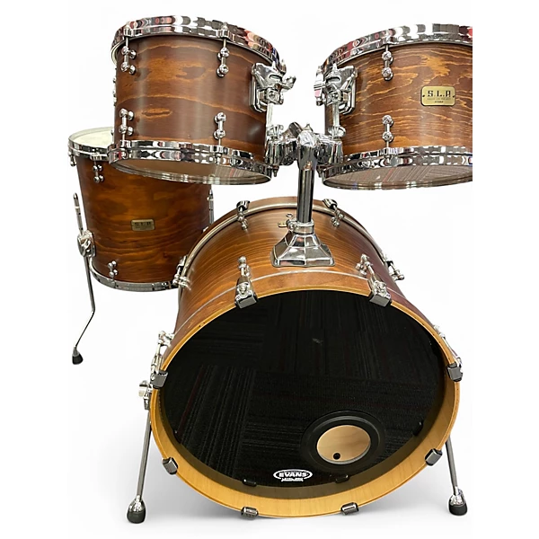 TAMA Used TAMA 4 Piece slp spruce shell pack slp spruce Drum Kit.gc