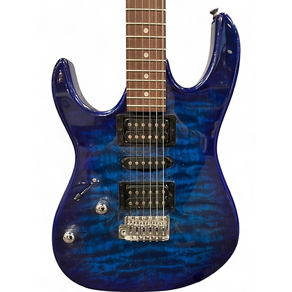 Used Ibanez GIO BLUE Solid Body Electric Guitar