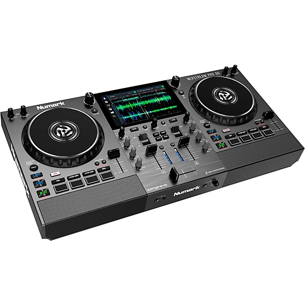 Mixstream Pro Go Battery Powered Standalone Streaming 2 Channel DJ Controller