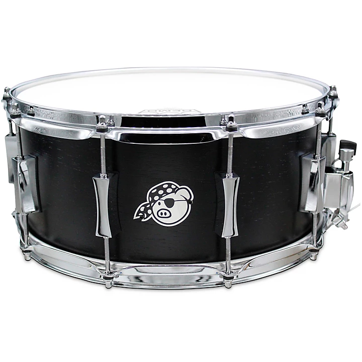 Black Belt Snare Drum in Flat Black