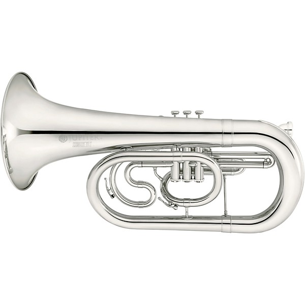 JEP1105M Quantum Series Bb Marching Euphonium Silver Plate