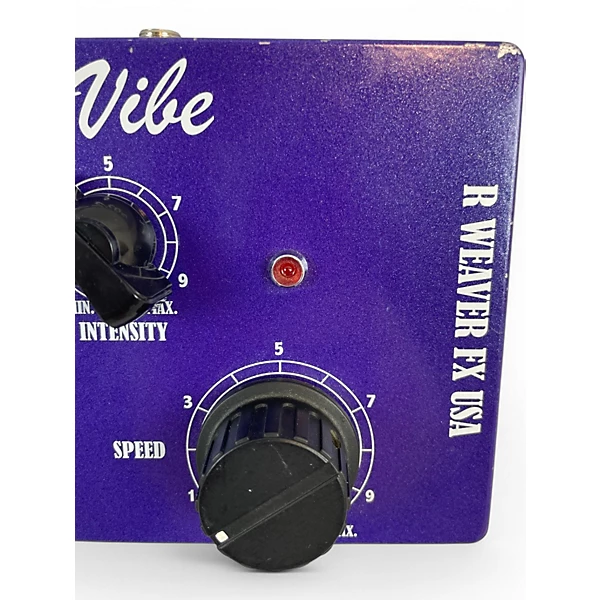 Used R Weaver VIOLET VIBE Effect Pedal
