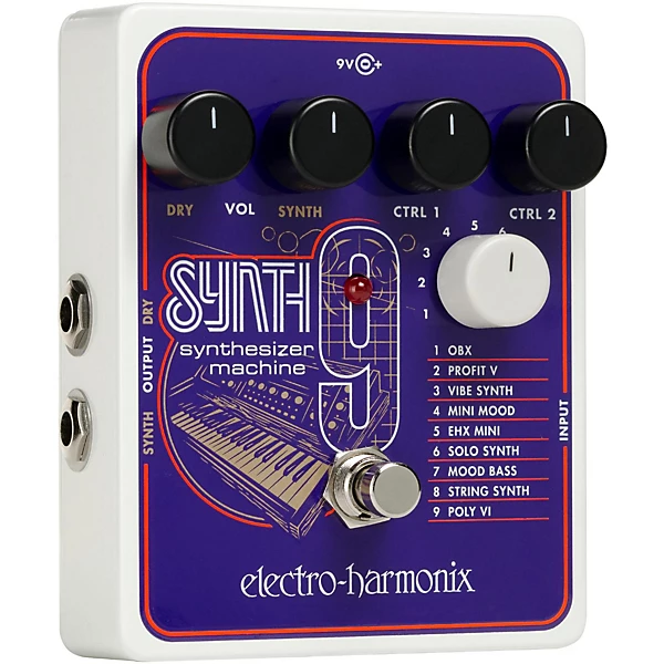Electro Harmonix SYNTH9 Synthesizer Machine Pedal