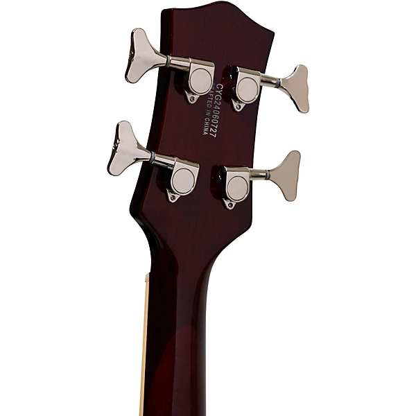 Streamliner Jet Club Bass Single Cut Short Scale Bass Walnut Stain