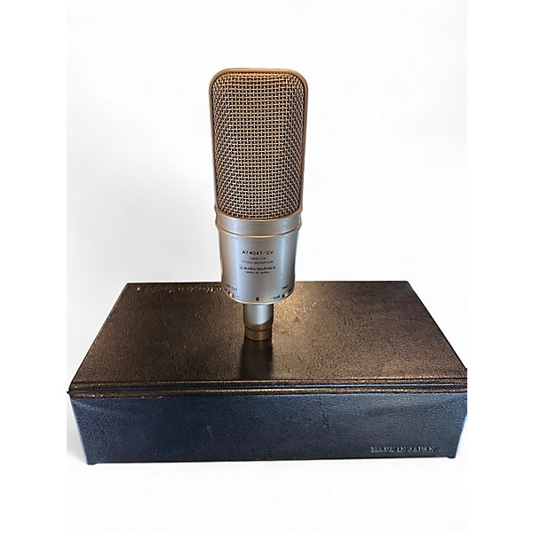 Audio Technica Used Audio Technica AT 4047 SV Condenser Microphone.gc