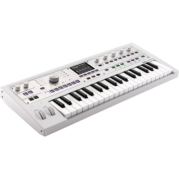 microKORG 2 Keyboard Synthesizer Vocoder Limited Edition White