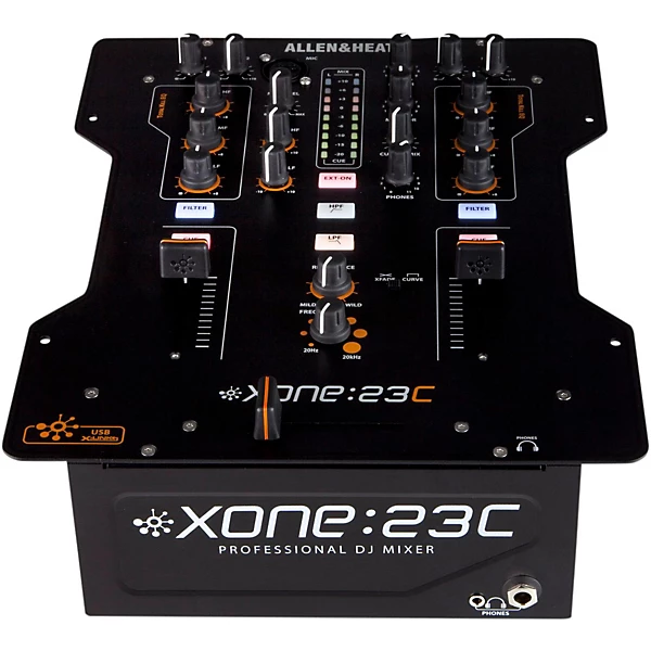 XONE23C 2 Channel DJ Mixer with Soundcard