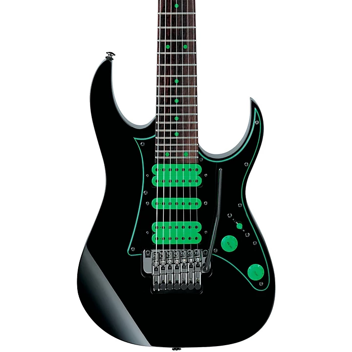 Ibanez Premium Steve Vai Universe 7 String Electric Guitar Black