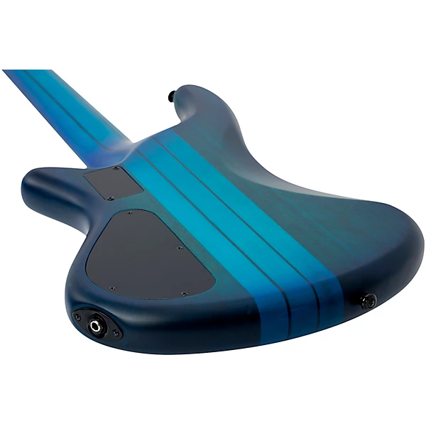 Schecter Guitar Research Stiletto Studio 4 Electric Bass Guitar Ocean Blue Burst