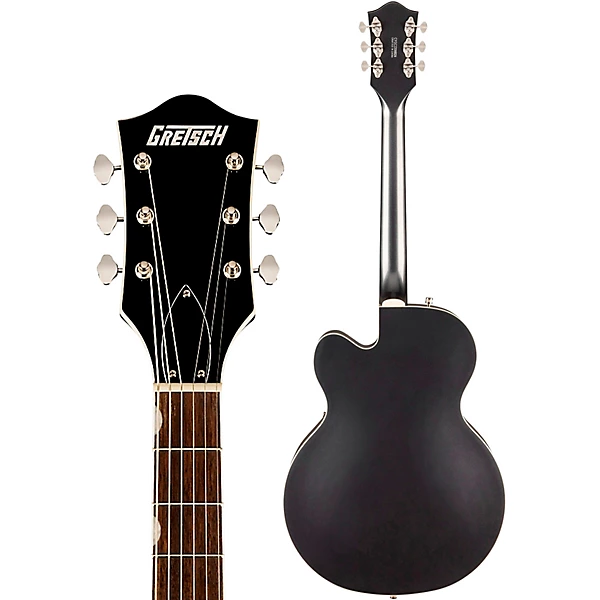 Gretsch Guitars G5420T Electromatic Classic Hollowbody Single Cut Electric Guitar Level 1 Two Tone Vintage White London Grey M07635004002000.gc