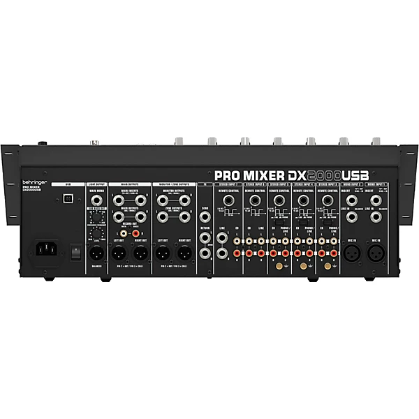 Behringer DX2000USB Pro 7 Channel DJ Mixer Level 2