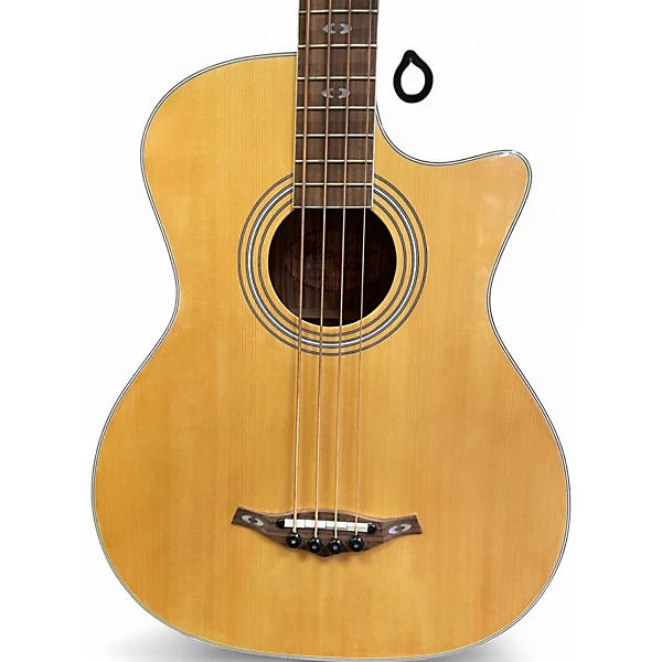 Hohner Used Hohner EAB65 Natural Acoustic Bass Guitar.gc