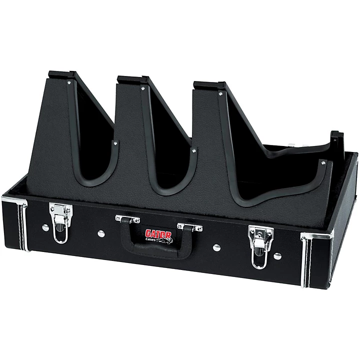 Gig Box Jr Pedal Board Guitar Stand Case with Power Black