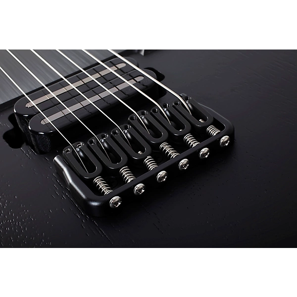 Schecter Guitar Research PT Black Ops Left Handed Electric Guitar Satin Black Open Pore