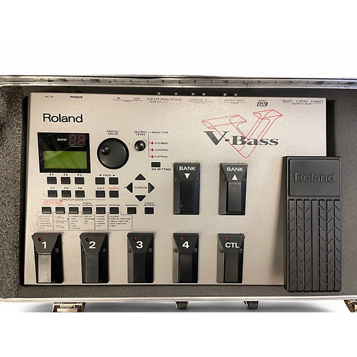 Roland Used Roland V Bass Bass Effect Pedal.gc
