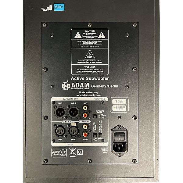 ADAM Audio SUB8 Subwoofer