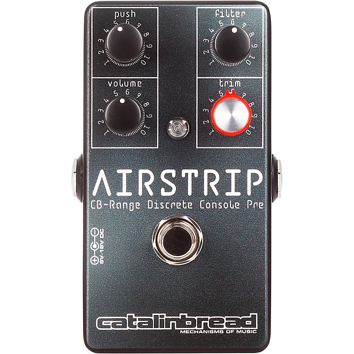 Catalinbread Airstrip Console Pre Pedal Black