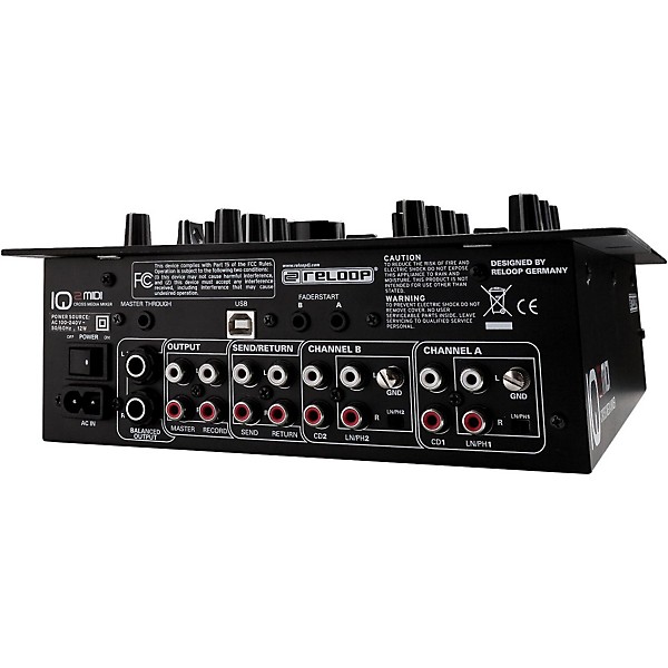 Reloop IQ2 2 Channel MIDI Mixer Level 1 J26878004000000.gc