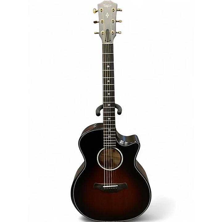 Taylor Used Taylor 324CE Builders Edition Shaded Burst Acoustic Electric Guitar.gc