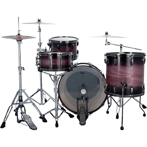 Ludwig Maple Exotic 3 Piece FAB Shell Pack with 22 in. Bass Drum Amethyst Burst