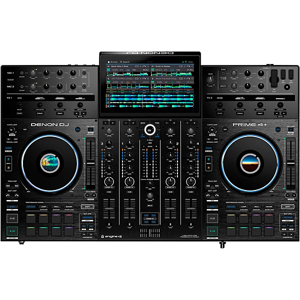 Denon Prime 4 and Decksaver Cover Bundle