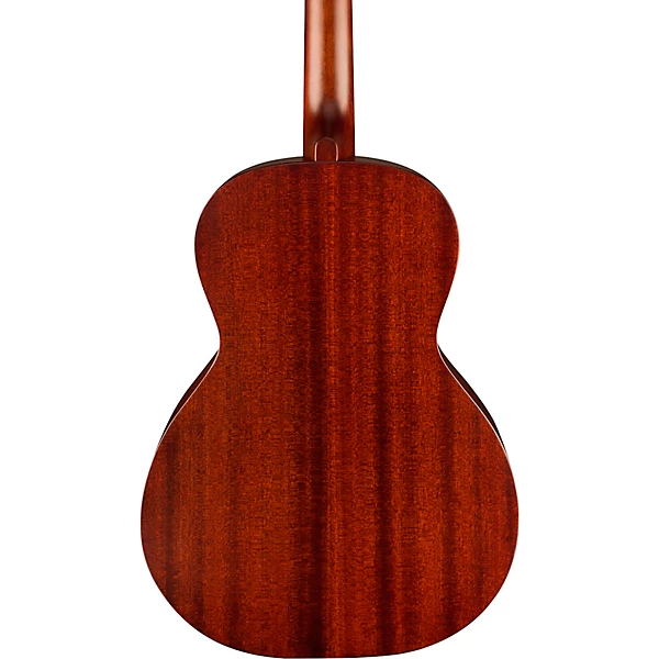 Deltoluxe Concert Acoustic Electric Guitar Black Top