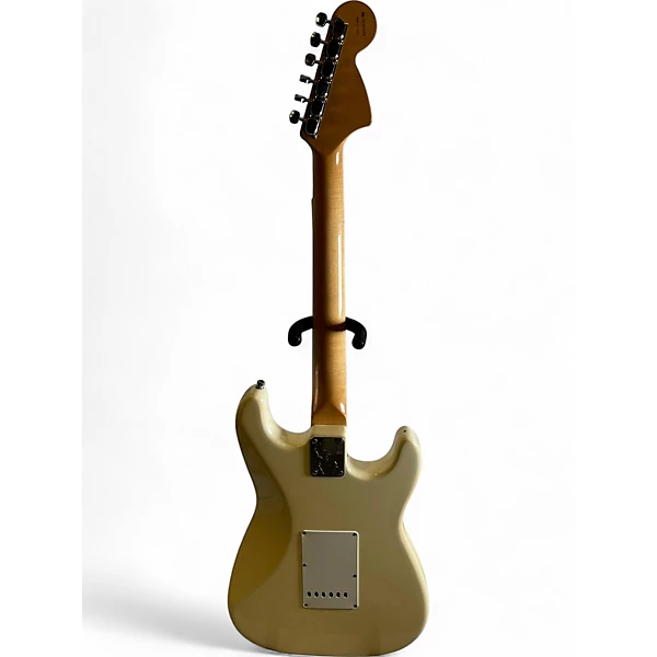 Used Fender Jimi Hendrix Artist Series Tribute Stratocaster Olympic White Solid Body Electric Guitar