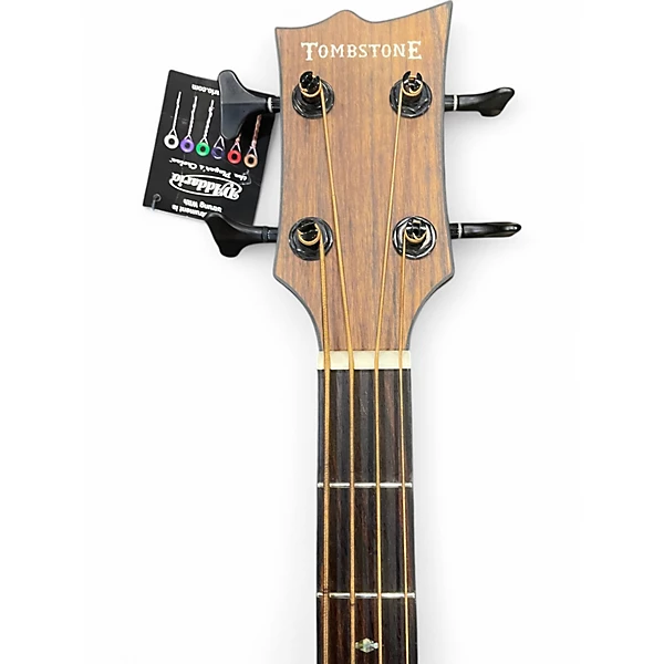 ESP Used ESP ltd tombstone jb320e Natural Acoustic Bass Guitar.gc