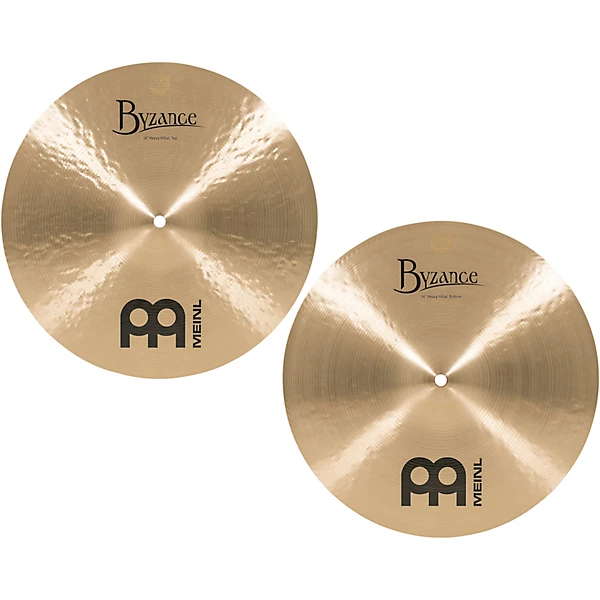 MEINL Byzance Heavy Hi Hat Traditional Cymbals 14 in.