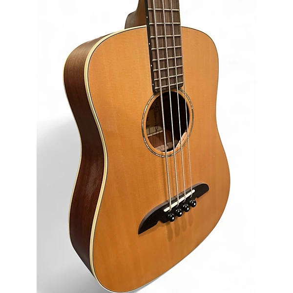 Alvarez Used Alvarez MSB1 Natural Acoustic Bass Guitar