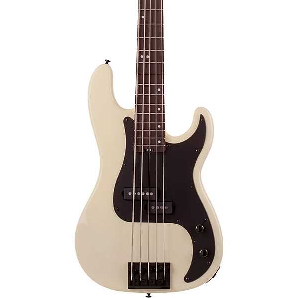 P 5 Ivy 5 String Bass Ivory Black Pickguard