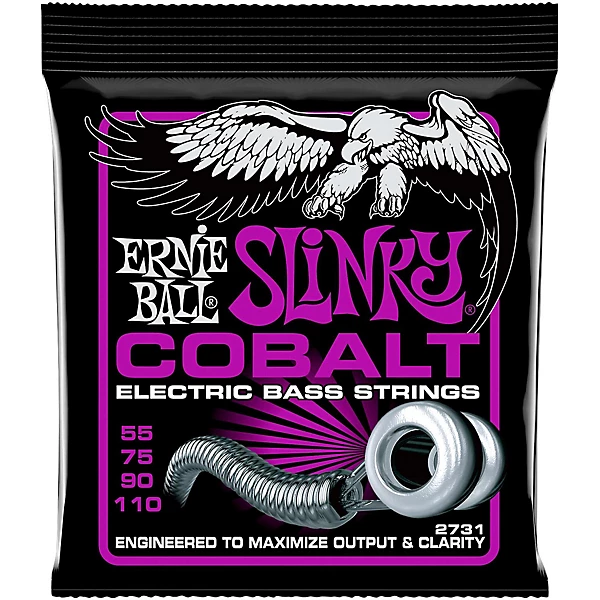 2731 Cobalt Power Slinky Electric Bass Strings