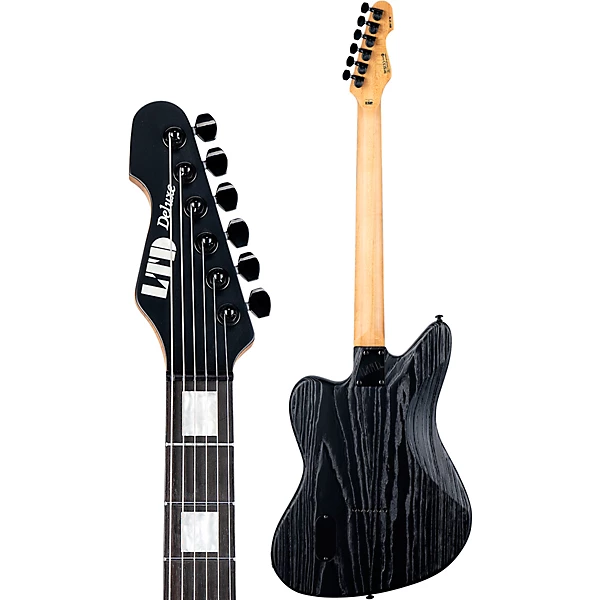 LTD XJ 1 Baritone Electric Guitar Silver Blast