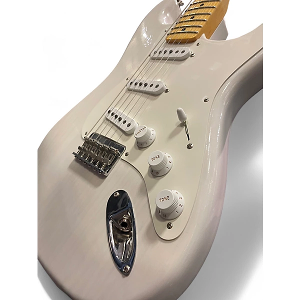 Used Fender Custom Shop Limited  54 Stratocaster HT White Blonde Solid Body Electric Guitar