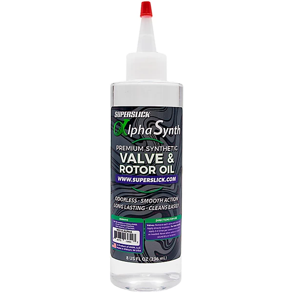AlphaSynth Light Viscosity Synthetic Valve and Rotor Oil Refill 8 oz