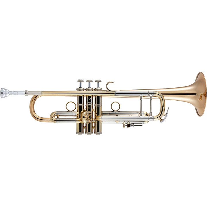 190 Stradivarius 65 Bell Dual Bore Series Unlacquered Professional Bb Trumpet Unlacquered