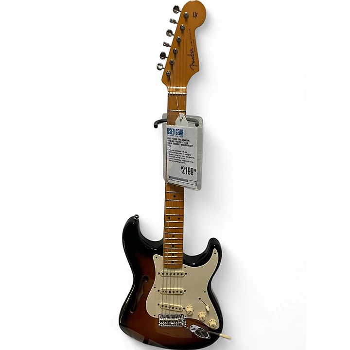 Fender Eric Johnson Thinline Stratocaster Hollow Body Electric Guitar