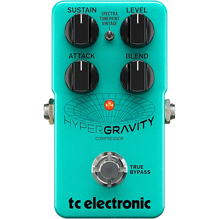 TC Electronic HyperGravity Compressor Guitar Pedal