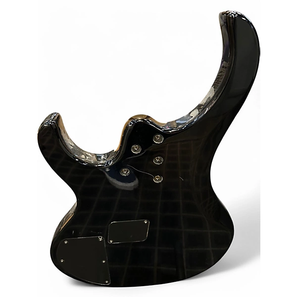 Ibanez Used 2010s Ibanez BTB406 6 String Trans Black Electric Bass Guitar.gc