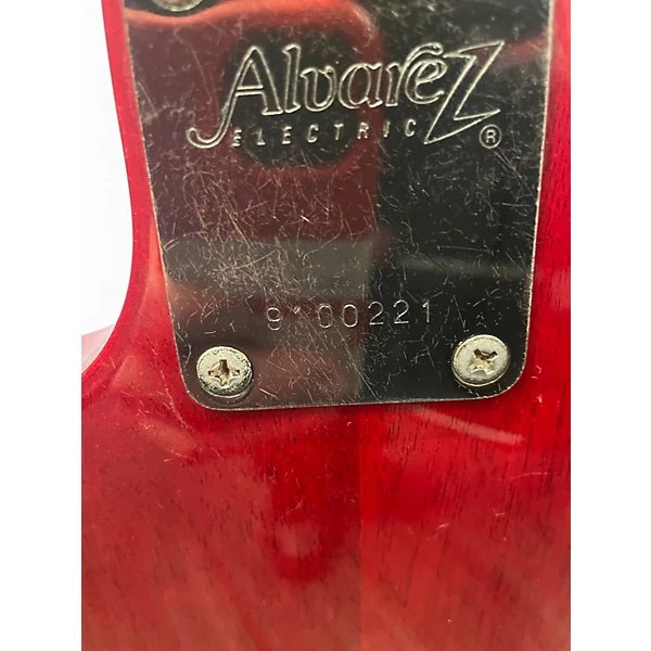 Used Alvarez AE800CS Sunburst Electric Bass Guitar