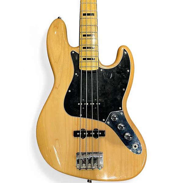 Squier Used Squier Classic Vibe 70s Jazz Bass Natural Electric Bass Guitar