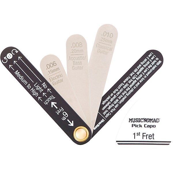 Music Nomad Precision Truss Rod Gauge with Pick Capo