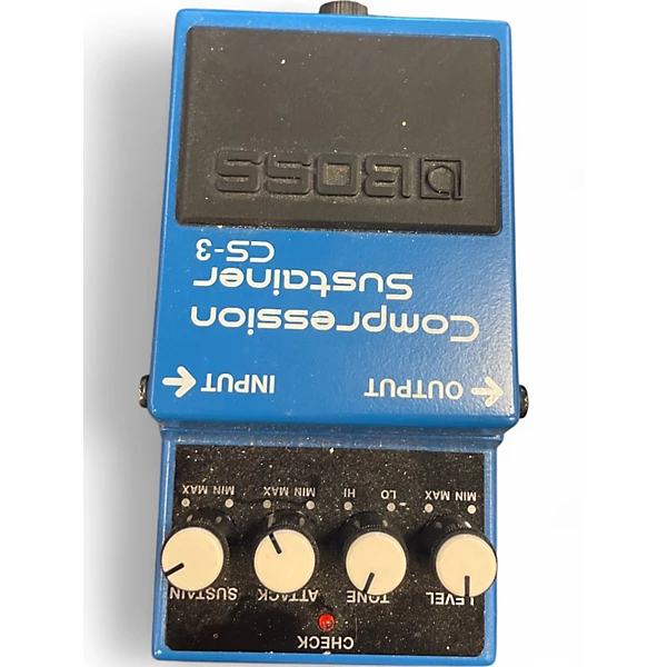 Used BOSS CS3 Compressor Sustainer Effect Pedal