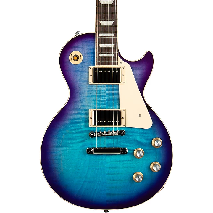 Gibson Les Paul Standard 60s Figured Top Electric Guitar Level 2 Blueberry Burst