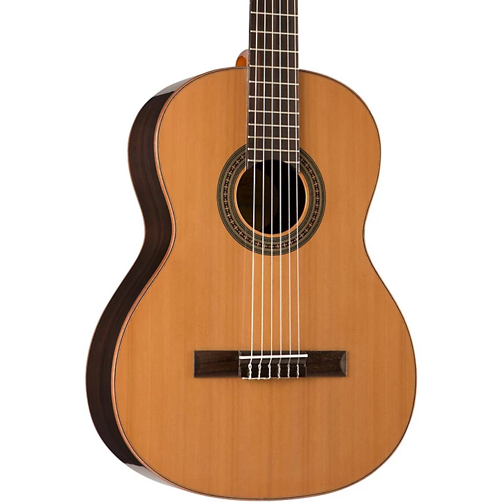 Lucero LC200S Solid Top Classical Acoustic Guitar Natural